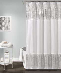 Shimmer Sequins Shower Curtain