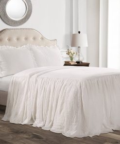 Ruffle Skirt Bedspread Set