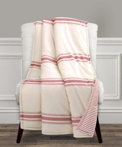 Farmhouse Stripe Throw