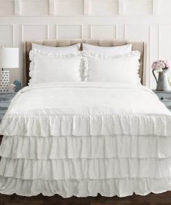 Allison Ruffle Skirt Bedspread Set