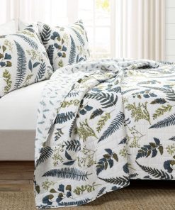 Devonia All Over Cotton Quilt 3 Piece Set