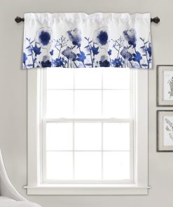 Zuri Flora Watercolor Valance