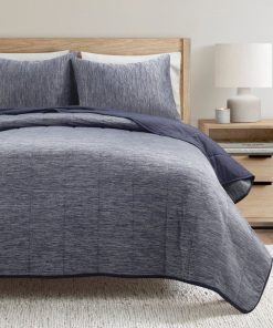 Cooling Reversible Quilted Blanket 3 Piece Set