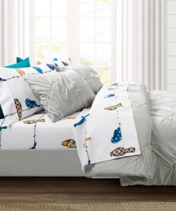 Rowley Birds 6 Piece Soft Sheet Set