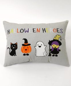 Halloween Heroes Decorative Pillow