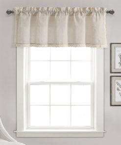 Rosalie Faux Linen Valance
