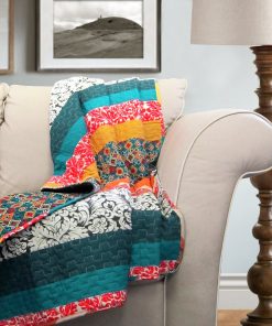 Boho Stripe Throw