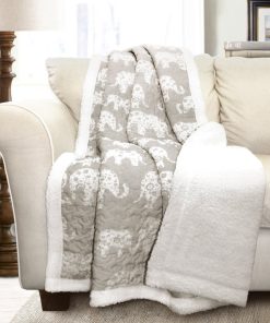 Elephant Parade Sherpa Throw