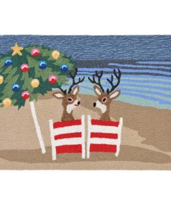 Frontporch Coastal Christmas Indoor/Outdoor Mat