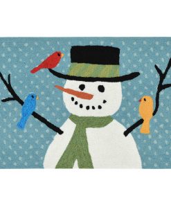 Frontporch Snowman And Friends Indoor/Outdoor Mat