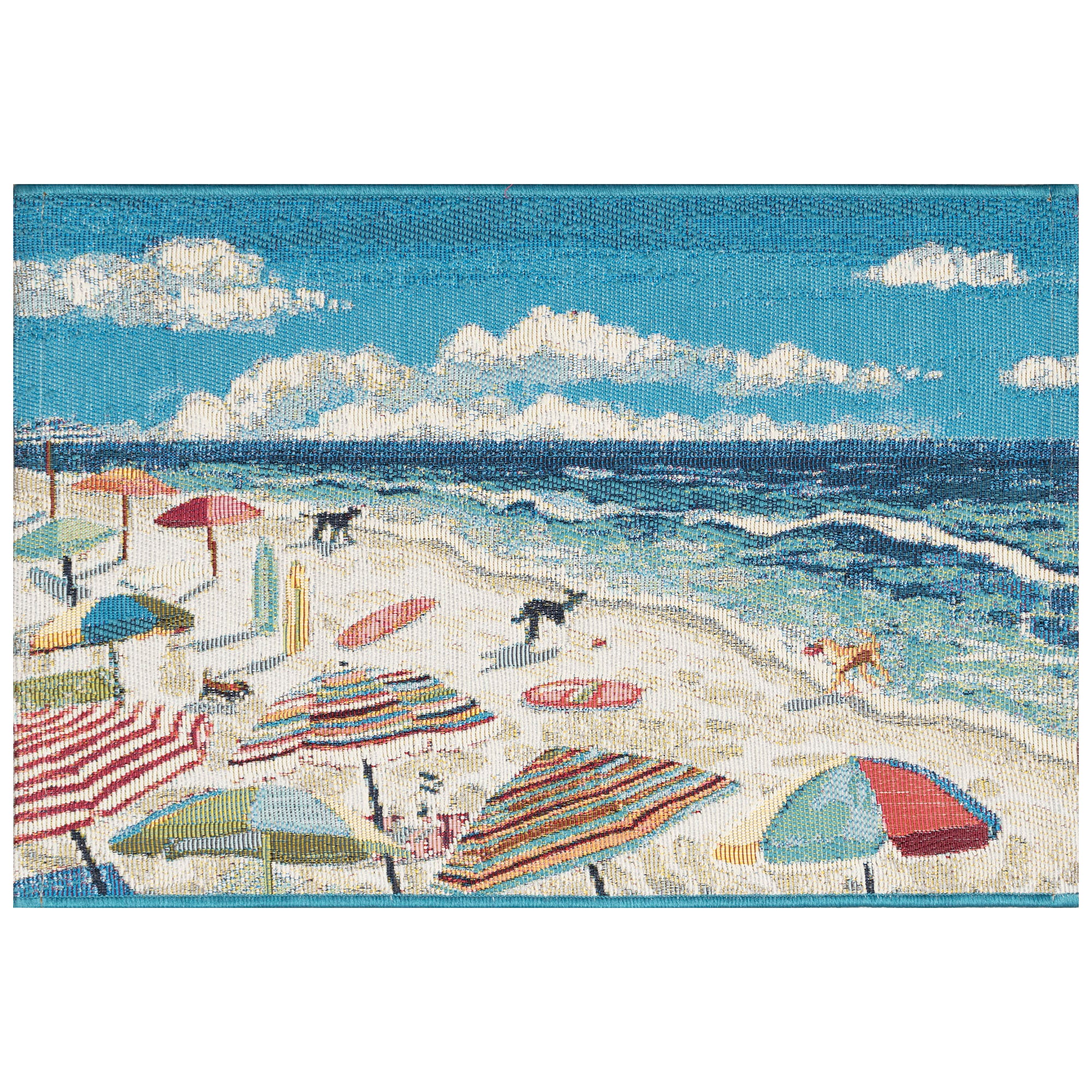 Esencia Dog Beach Indoor/Outdoor Mat
