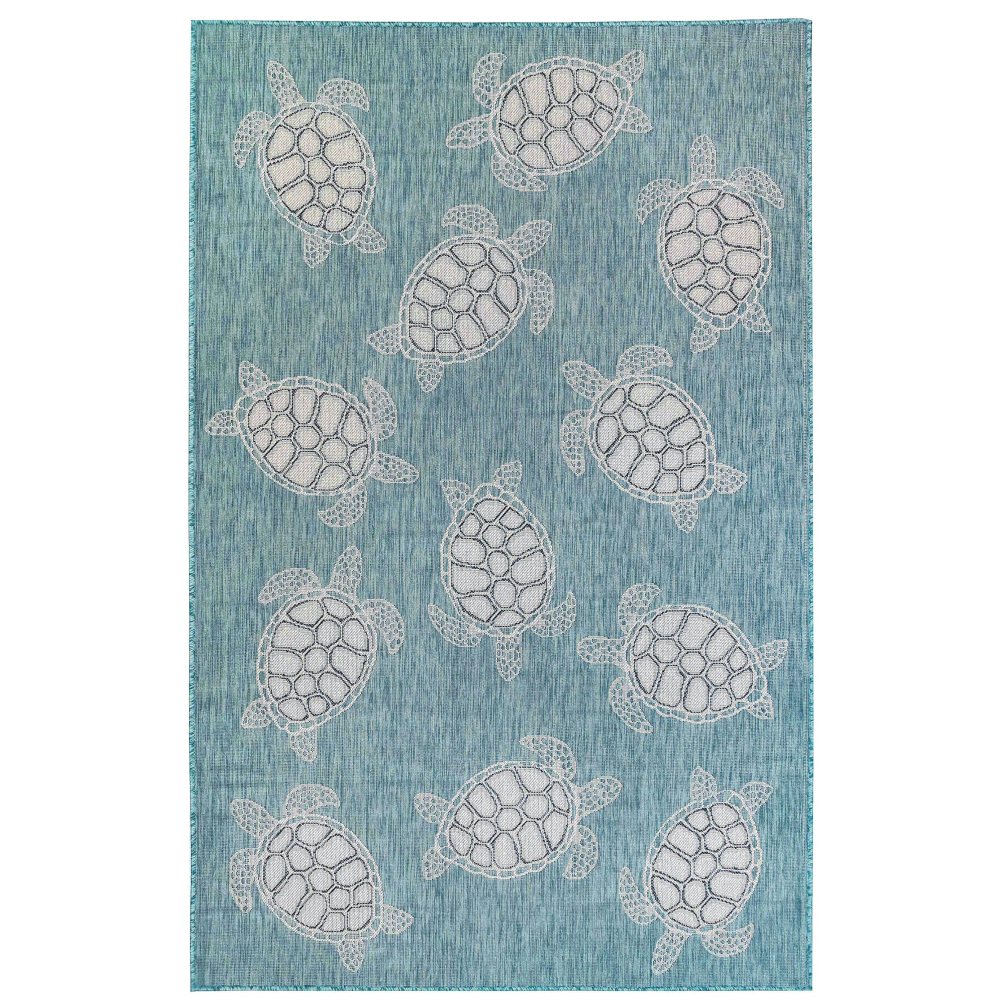 Carmel Seaturtles Indoor/Outdoor Area Rug