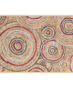 Esencia Basket Circles Indoor/Outdoor Mat