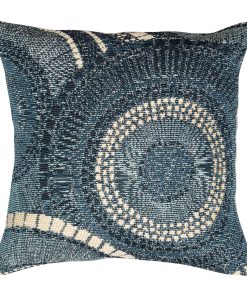 Marina Circles Indoor/Outdoor Pillow Delft