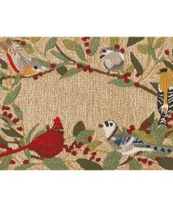 Frontporch Bird Border Indoor/Outdoor Mat