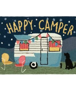 Frontporch Happy Camper Indoor/Outdoor Mat